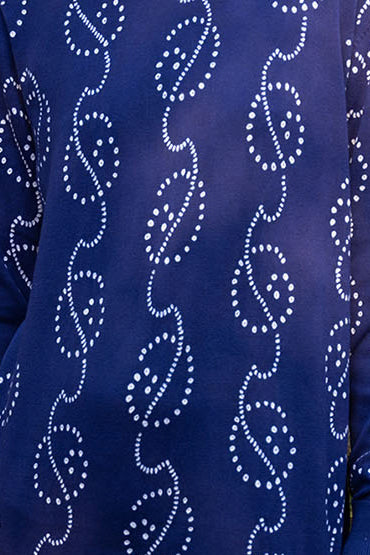 Graha in Azure Knit