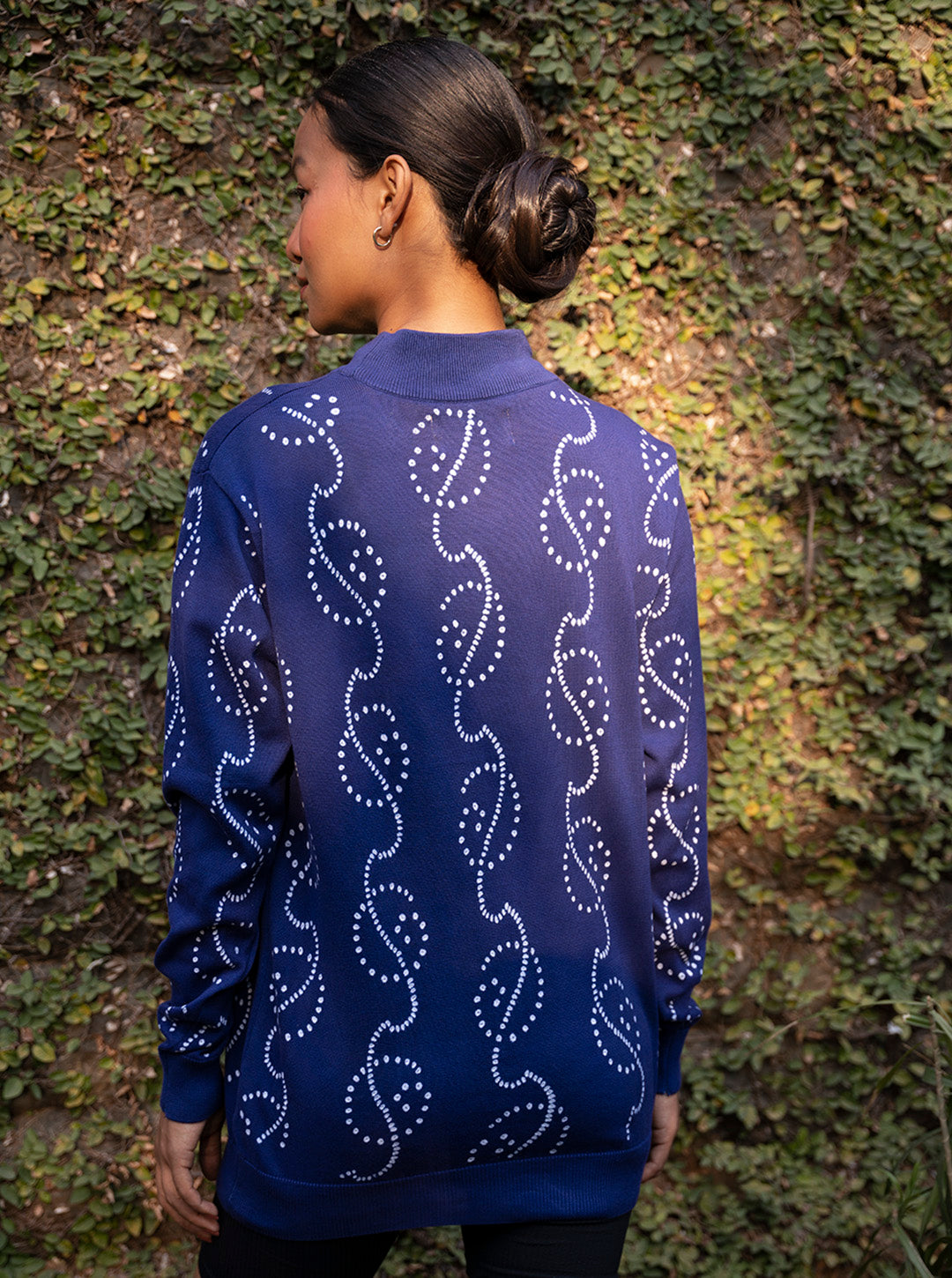 Graha in Azure Knit