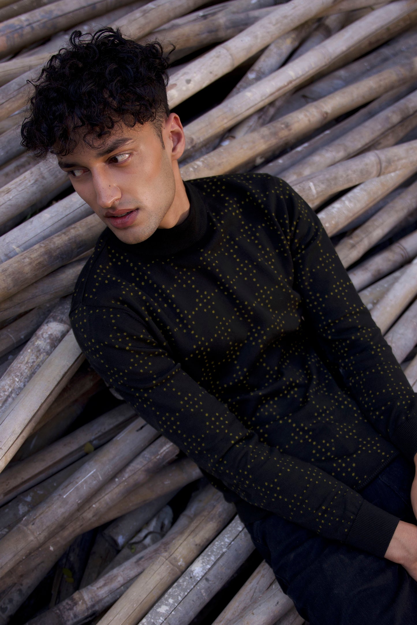 Disko in Coal Knit