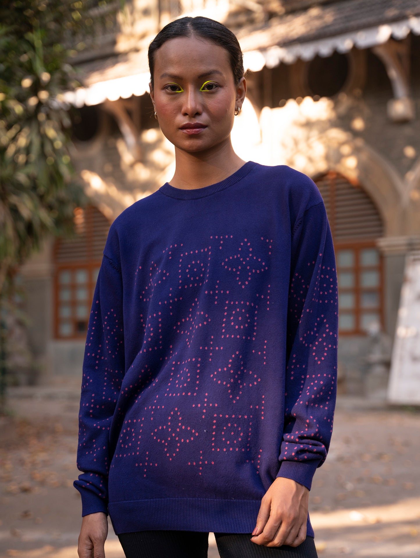 Pratik in Dark Indigo Knit
